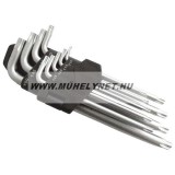 torx kulcs készlet 9 db-os lyukas EXTOL PREMIUM