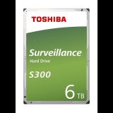 Toshiba 6TB Surveillance S300 SATA3 3.5" HDD (HDWT360UZSVA)