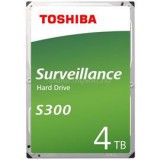 Toshiba HDD 4TB 3.5" SATA 5400RPM 128MB S300 Surveillance (HDWT840UZSVA)