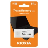 Toshiba (Kioxia) Pendrive 64GB Hayabusa U301  USB 3.2. gen.1 Fehér