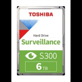 Toshiba S300 merevlemez-meghajtó 6 TB 5400 RPM 256 MB 3.5" SATA