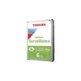 Toshiba S300 Pro Surveillance merevlemez-meghajtó 6 TB 7200 RPM 512 MB 3.5" Serial ATA III
