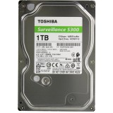 Toshiba S300 Surveillance 3.5" 1TB 5700rpm 64MB SATA3 (HDWV110UZSVA) - HDD