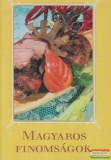 Tóth Könyvkereskedés Magyaros finomságok