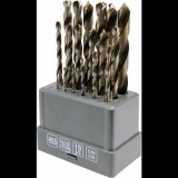 Toya Fémfúró készlet 19 db HSS 135° (21999)