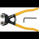 Toya VOREL Csempefogó, 200 mm, 2× YG-8X kerék (04020)