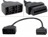 Toyota 22 pin obd2 átalakitó adapter 16 ra