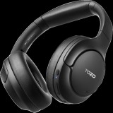 TOZO H10 zajszűrős fejhallgató, fekete