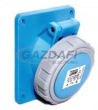 TP Electric 3121-309-0900 3X16A - Beépíthető dugalj (ferde) -83x90 alap (IP67)