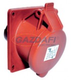 TP Electric 3126-321-1600 4X32A - Beépíthető dugalj (egyenes)- 70x70 alap (IP44)