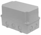 TP Electric 3310-218-0600 Kötődoboz 130x220x140 IP67 magas tető, 8db kikönnyítés