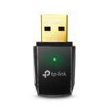 TP-Link Archer T2U AC600 vezeték nélküli USB adapter, dual band, fekete
