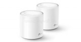 TP-LINK Deco X60(2-pack) AX3000 egész otthont lefedő Mesh Wi-Fi 6 rendszer (DECOX60(2P))