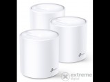 TP-Link Deco X60 (3 pack) AX3000 Egész otthont lefedő AX Mesh Wi-FI rendszer, Gigabit, Qualcomm quad-core CPU, HomeCare