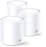 TP-LINK Deco X60(3-pack) AX3000 egész otthont lefedő Mesh Wi-Fi 6 rendszer (DECOX603P)