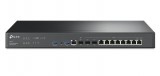TP-Link ER8411, 8x RJ-45, 2x USB, Gigabit Ethernet, 10G, 4GB RAM, 26.36W, Fekete vezetékes router