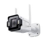 TP-Link IP csőkamera - InSight S345-4G FullColor, 4MP, 4mm, IP67, H265+, LED+IR50m, 12VDC, SD; mikr., hangsz., fém, SIM