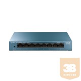 TP-Link LS108G LiteWave 8-Port Gigabit Desktop Switch, 8 Gigabit RJ45 Ports