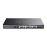 TP-Link SG5428XMPP Omada 24-Port Gigabit Stackable Lite L3 Managed PoE++ Switch with 4× 10G Slots