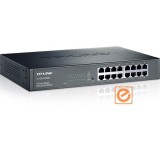 TP-Link TL-SG1016DE 16port 10/100/1000Mbps LAN SMART menedzselhető asztali Switch