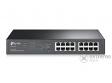 TP-Link TL-SG1016PE 16x1000Mbps (8xPOE) fémházas Rackes Easy Smart switch