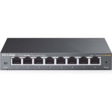 TP-Link TL-SG108E 8-Port Gigabit Easy Smart Switch 8xport,Fémház,8xGigabit