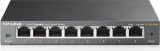 TP-Link TL-SG108E Easy Smart 8 port Gigabit Switch - Fekete