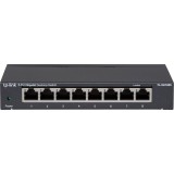 TP-Link TL-SG108S Beállítást nem igénylő (unmanaged) L2 Gigabit Ethernet (10/100/1000) Fekete