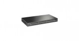 TP-Link TL-SG3452P JetStream 48xGbE PoE LAN 4xGbE SFP port L2+ menedzselhető PoE+ switch TL-SG3452P