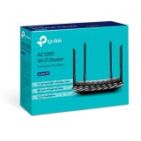 TP LINK TP-Link Archer C6 wifi router (AC1200, 2,4/5G, 4 x 1000 Mbps LAN)
