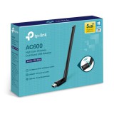 TP LINK TP-Link Archer T2U Plus Dual Band Wireless AC600 hálózati kártya (USB, 5 dBi antenna)