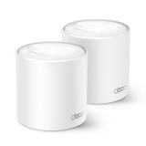 TP LINK TP-Link Deco X50 Dual Band AX3000 egész otthont lefedő Mesh Wi-Fi 6 rendszer (2 darabos csomag)