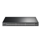 TP LINK TP-Link TL-SG3452XP JetStream 48xGbE LAN 4x10GbE SFP+ port L2+ menedzselhető PoE+ switch