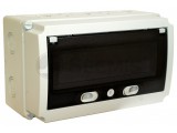 TPLAST IPARI DOBOZ ÜRES 180X300MM, 13 MODUL, AJTÓVAL IP66/IP54