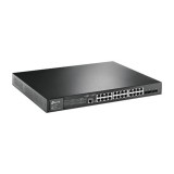 TPLINK TL-SG3428MP Switch 24x1000Mbps (24xPOE+) + 4x1Gigabit SFP+ + 2xkonzol port,  Menedzselhető,  TL-SG3428MP