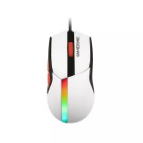 Tracer Cool, GameZone, 12000 DPI, RGB világítás, Optikai, USB, Fehér-Fekete, Vezetékes egér
