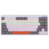 Tracer FINA 84 GameZone Red Switch Rainbow Mechanical Keyboard White/Grey US TRAKLA47310