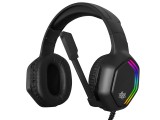 Tracer GameZone GZ X3, 20 Hz - 20 kHz, 3.5 mm Jack, USB, RGB, Fekete, Gamer Fejhallgató