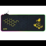 Tracer GameZone Hexy1 RGB Gaming Egérpad 300 x 800mm - Fekete mintás (TRAPAD47546)