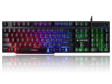Tracer GameZone LoCCar USB RGB Vezetékes Fekete angol membrános billentyűzet