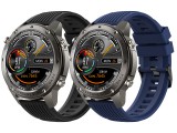 Tracer GP-Fit2, 1.43", Egészségmonitor, Vízálló, Bluetooth, GPS, Fekete, Okosóra