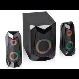 Tracer Hi-Cube RGB Flow 2.1 Bluetooth Hangszóró - Fekete (TRAGLO46497)