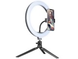 Tracer LED Ring Lamp with Mini Tripod Black TRAOSW46747