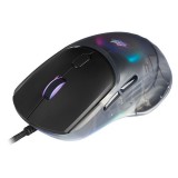 Tracer Neon GameZone USB RGB fekete/átlátszó egér (TRAMYS47400)