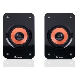 Tracer Orlando, 2.0 Stereo, 5W RMS, USB, Fa, Fekete-Barna, Asztali hangszóró