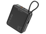 Tracer Scout, 10000 mAh, 22.5 W QC, 20 W PD, 15 W MagSafe, USB-C, USB-A, Fekete, Powerbank