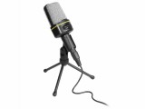 Tracer Screamer, Streaming, Multi-direction, Tripod, Mini-jack 3.5 mm, Fekete, Asztali mikrofon