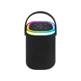 Tracer Stripe XL, 10 W, TWS, Bluetooth, IPX5, FM rádió, RGB, Fekete, Hordozható hangszóró