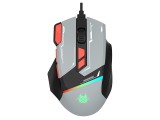 Tracer TRAMYS47838 GameZone Spectra, 800-7200 DPI, 8 gomb, RGB, USB, Szürke-Fekete-Piros, Gamer egér