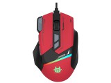 Tracer TRAMYS47839 GameZone Spectra, 800-7200 DPI, 8 gomb, RGB, USB, Piros-Fekete-Szürke, Gamer egér